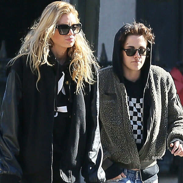 Kristen Stewart spotted kissing Stella Maxwell