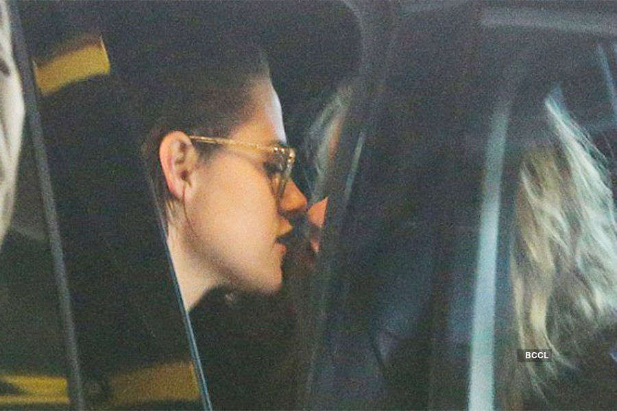 Kristen Stewart spotted kissing Stella Maxwell