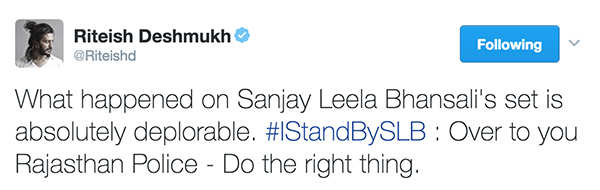 Bollywood stars standing tall for Sanjay Leela Bhansali