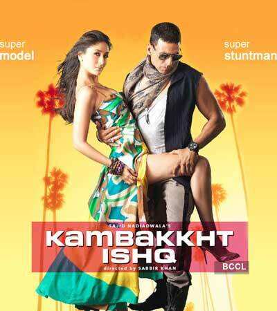Kareena and Akshay in 'Kambakkht Ishq'