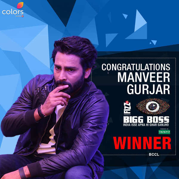 Manveer Gurjar wins Bigg Boss 10