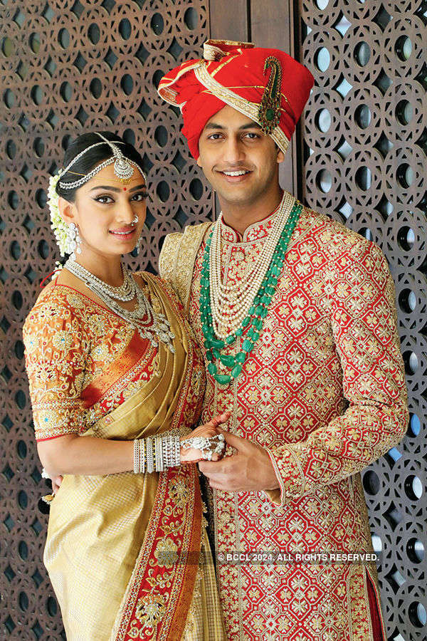 Keshav and Veena’s wedding ceremony