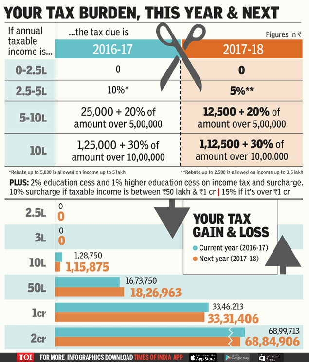 Tax Burden - Infographic - TOI