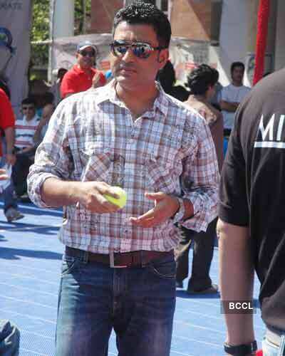 Neil at corporate event