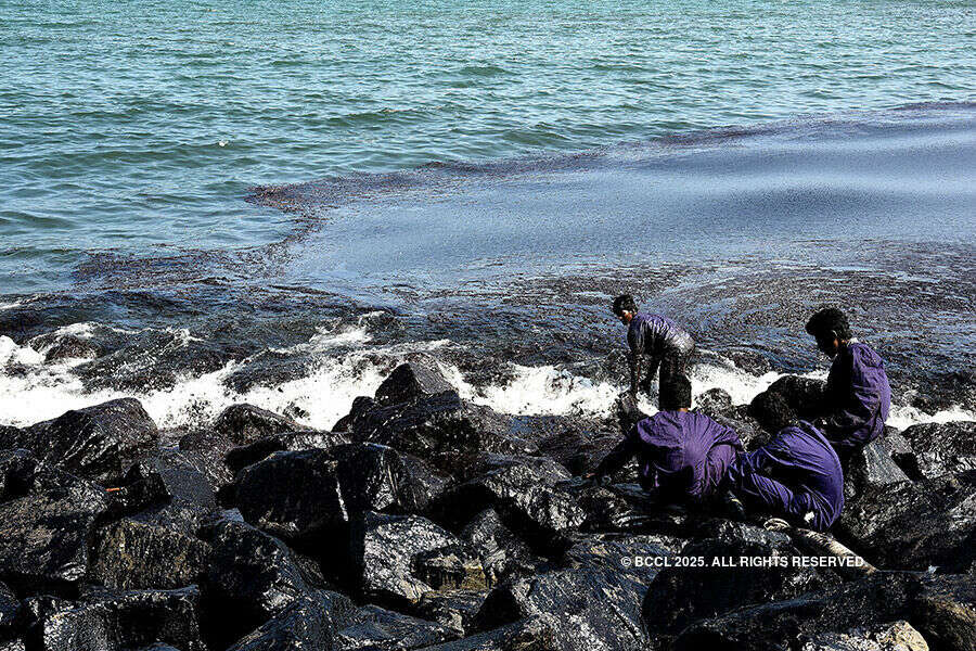 Chennai's oil spill spreading, has travelled 32km