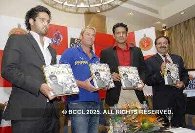 Kumble's book launch