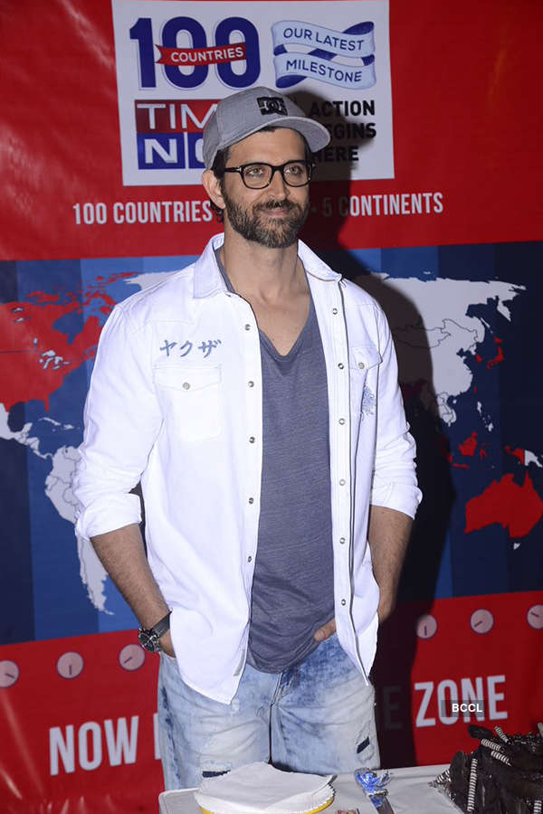 Hrithik attends Times Now event
