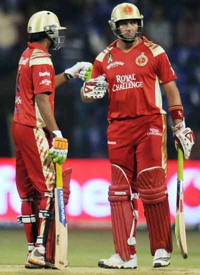 Manish Pandey (L) and Jacques Kallis