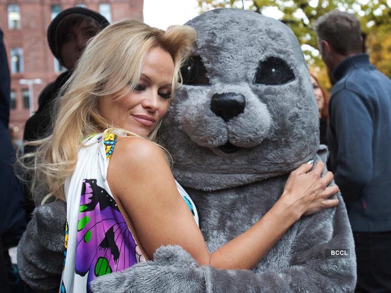 Pamela Anderson dating Wikileaks founder?