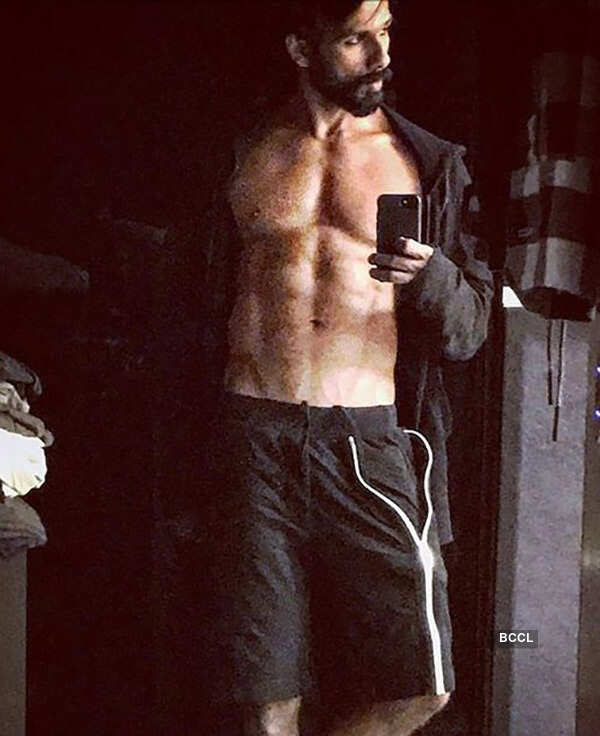 Shahid is gaining muscle, not fat for role in Padmavati