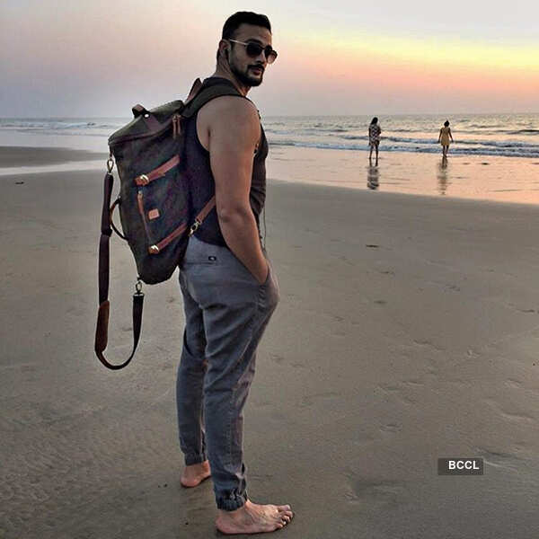 Arunoday Singh holidays with wife Lee Elton in Goa