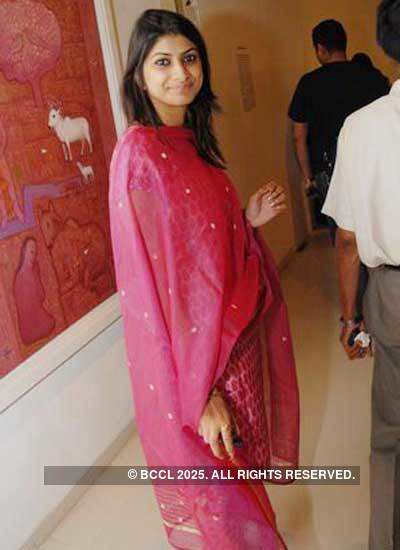 Sidharth's art exhibition