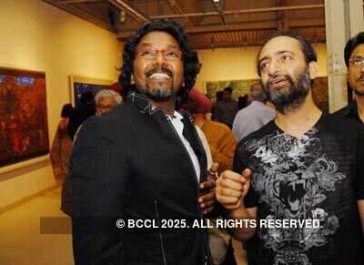 Sidharth's art exhibition