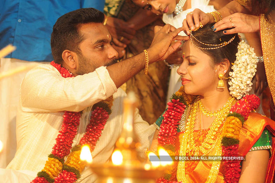 Shyam Dhar & Anjaly’s wedding ceremony