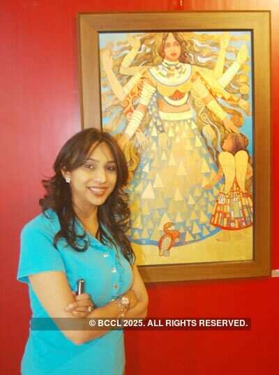 Payal's art exhibition
