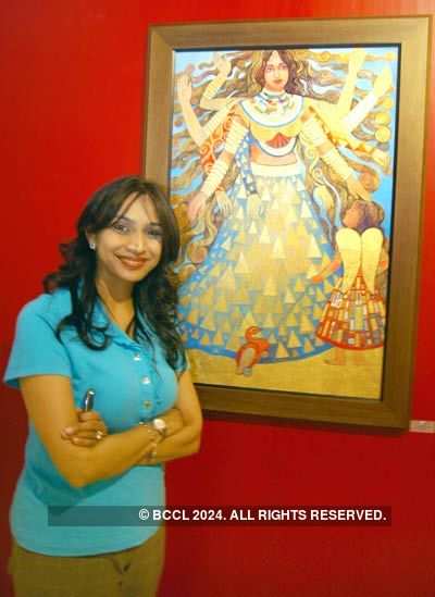 Payal's art exhibition