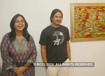 Payal's art exhibition