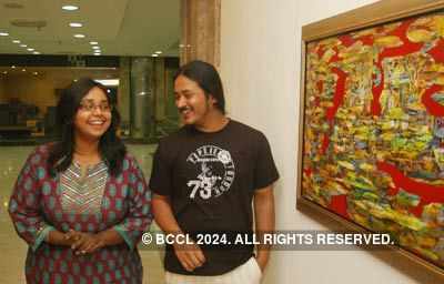 Payal's art exhibition