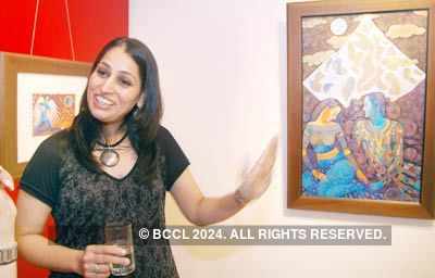 Payal's art exhibition