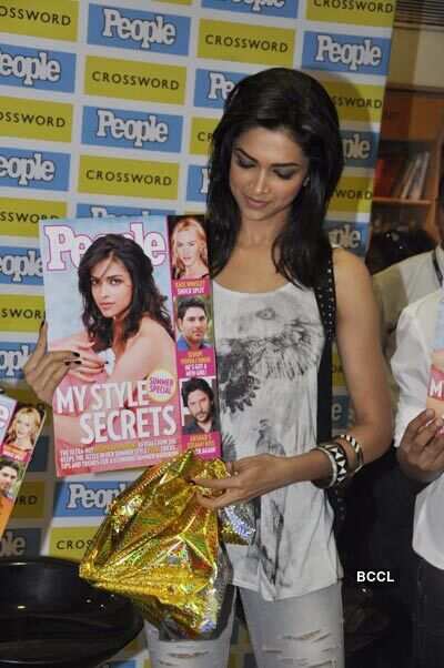 Deepika unveils magazine