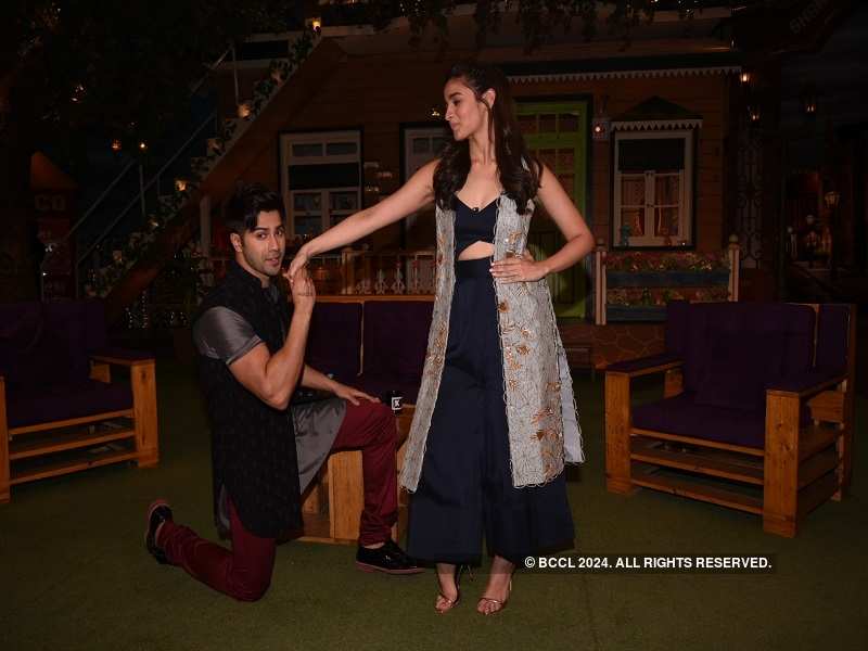 alia bhatt dress in kapil sharma show for badrinath ki dulhania