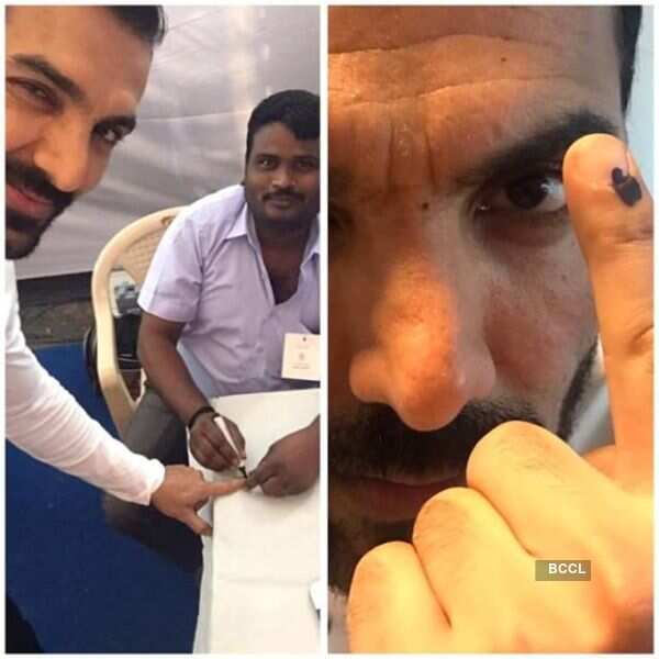 BMC Elections: Celebs cast their votes