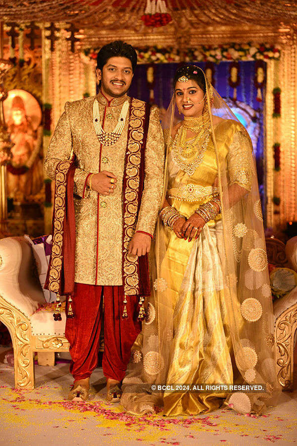 Rajeev and Pratyusha’s wedding ceremony