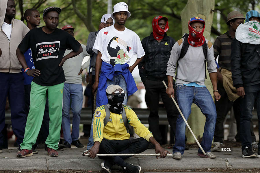 Photo Story: South Africa anti-immigrant protests turn violent