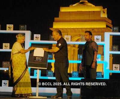 Earth Hour at India Gate