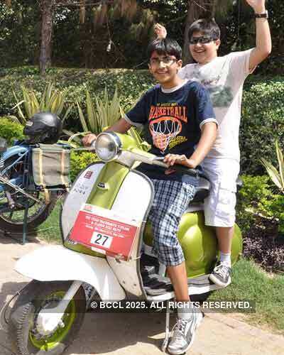 Vintage bikers event