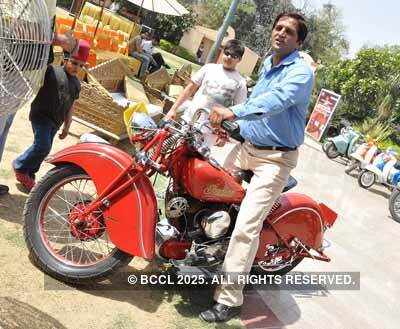 Vintage bikers event