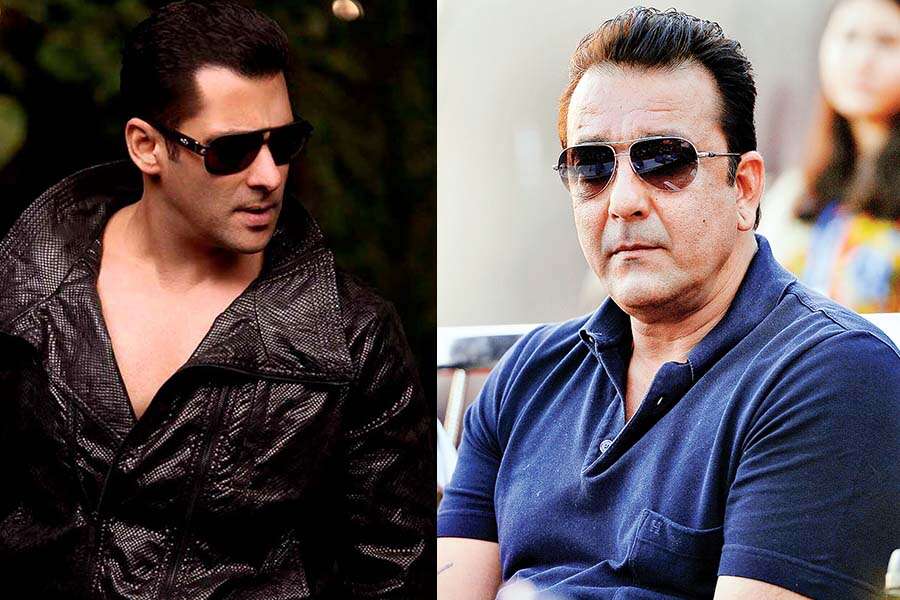 Salman Khan and Sanjay Dutt