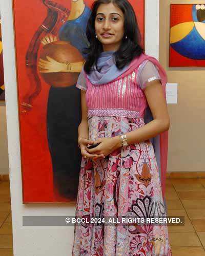 Sneha Rathi's art exhibition