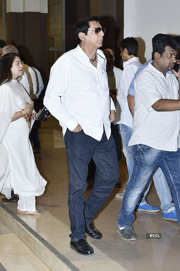 Suniel Shetty’s father’s prayer meet