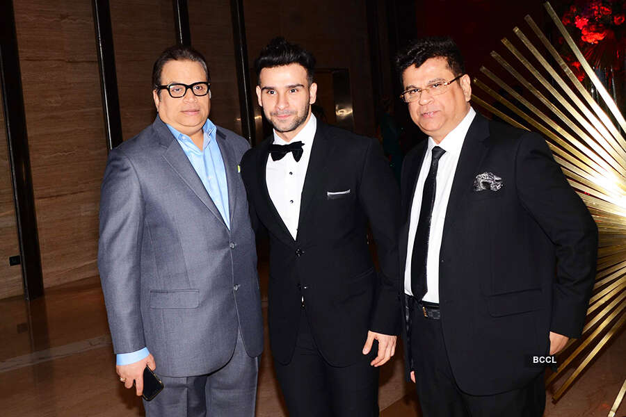 Producer Ramesh Taurani and son Girish