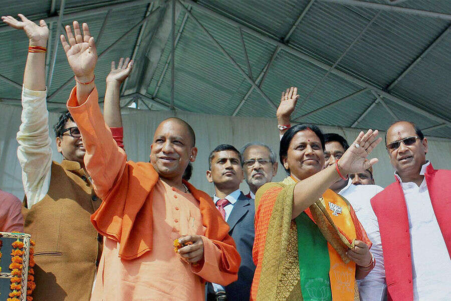 Adityanath has been constantly elected as an MP from Gorakhpur district ...