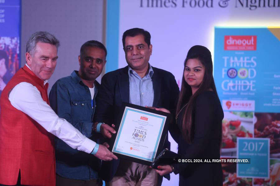 Times Food Guide Awards '17 - Delhi: Winners