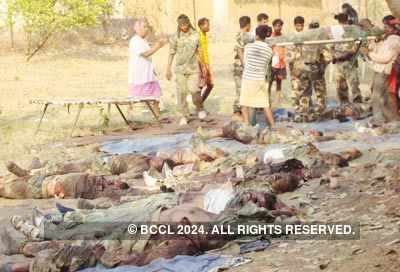 Maoists butcher 74 Jawans