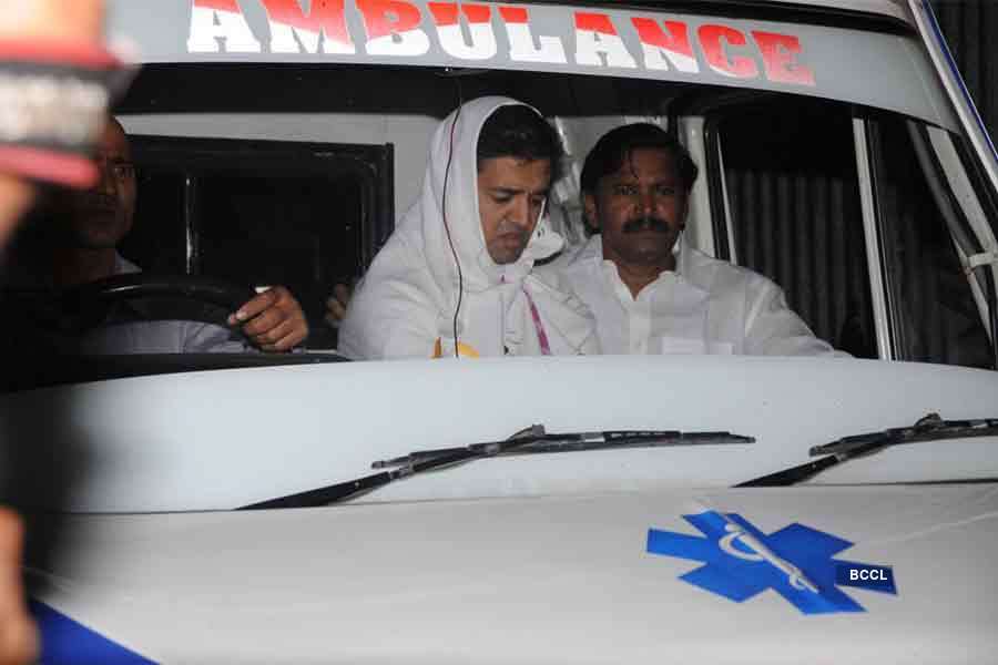 Aishwarya Rai's father's funeral