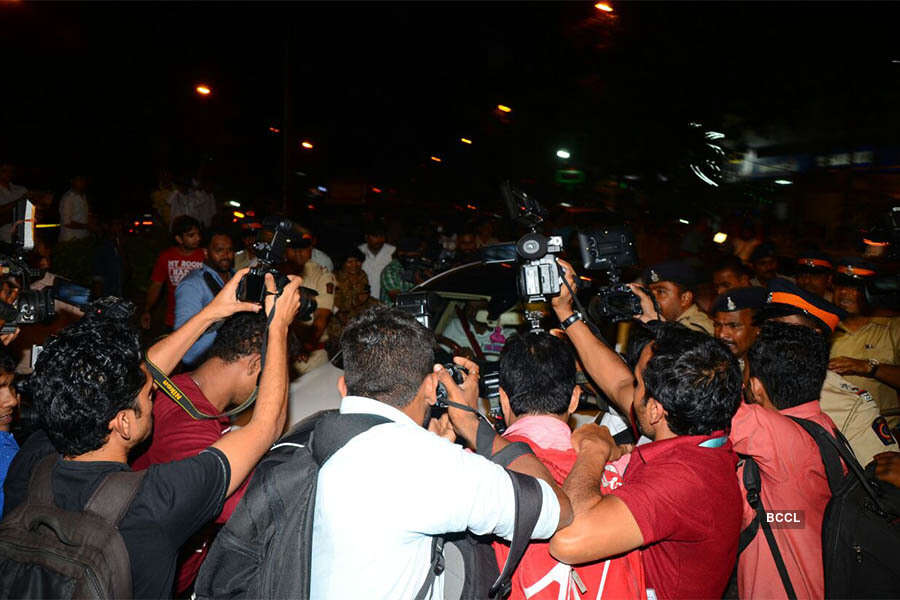 Aishwarya Rai's father's funeral