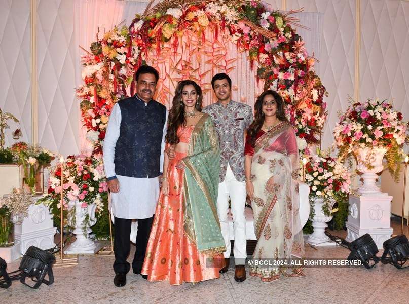 Karan Danthi and Pallavi Vengsaekar's engagement ceremony