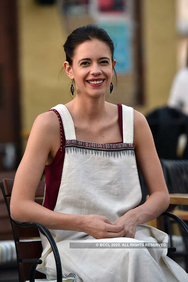 ​ Kalki Koechlin during the premiere of the film Mantra