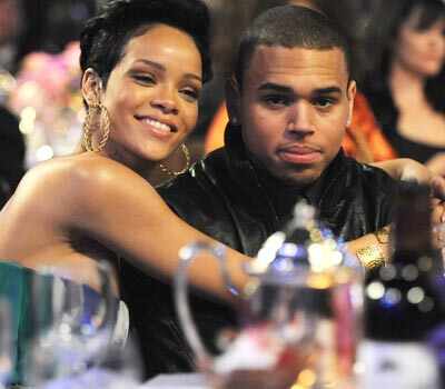 Rihanna and Chris Brown