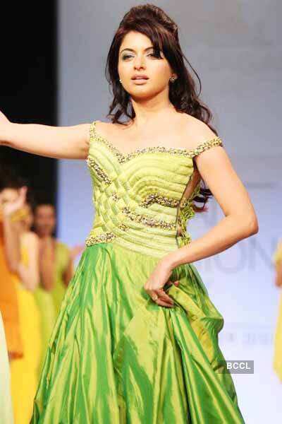 Bhagyashree on ramp 