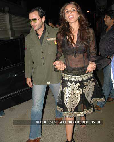 Saif Ali Khan with Roza