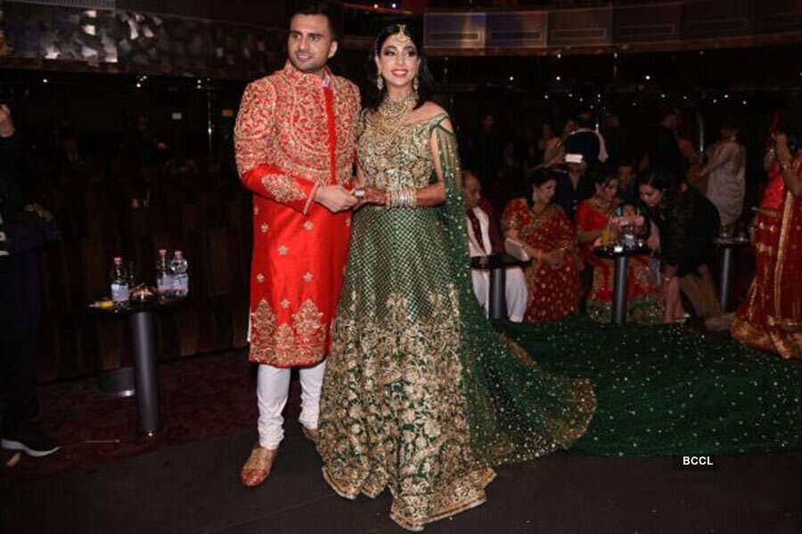 Celebs at Adel & Sana's sangeet ceremony