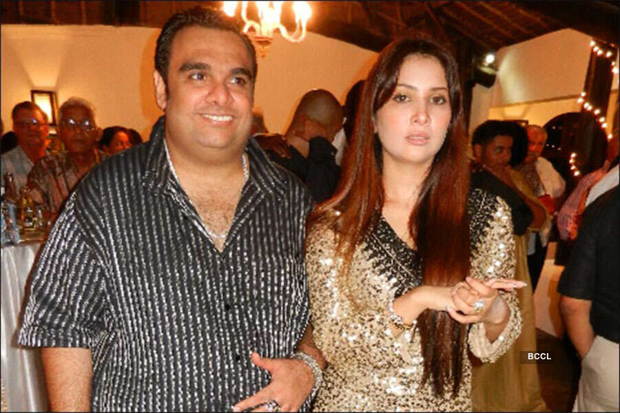 Kim Sharma's husband