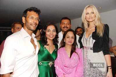 Celebs at spa launch