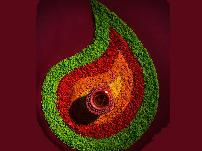 Rangoli Rangoli designs and their importance Times of India