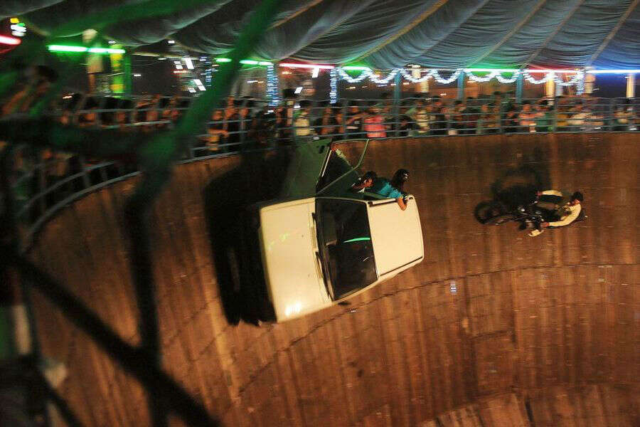 Riding the Well of Death